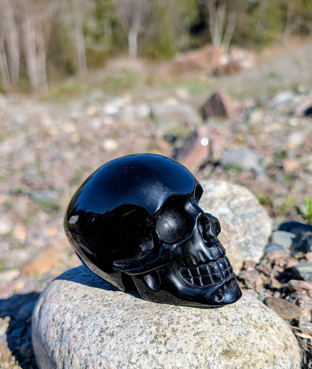 Crystal Skull Obsidian