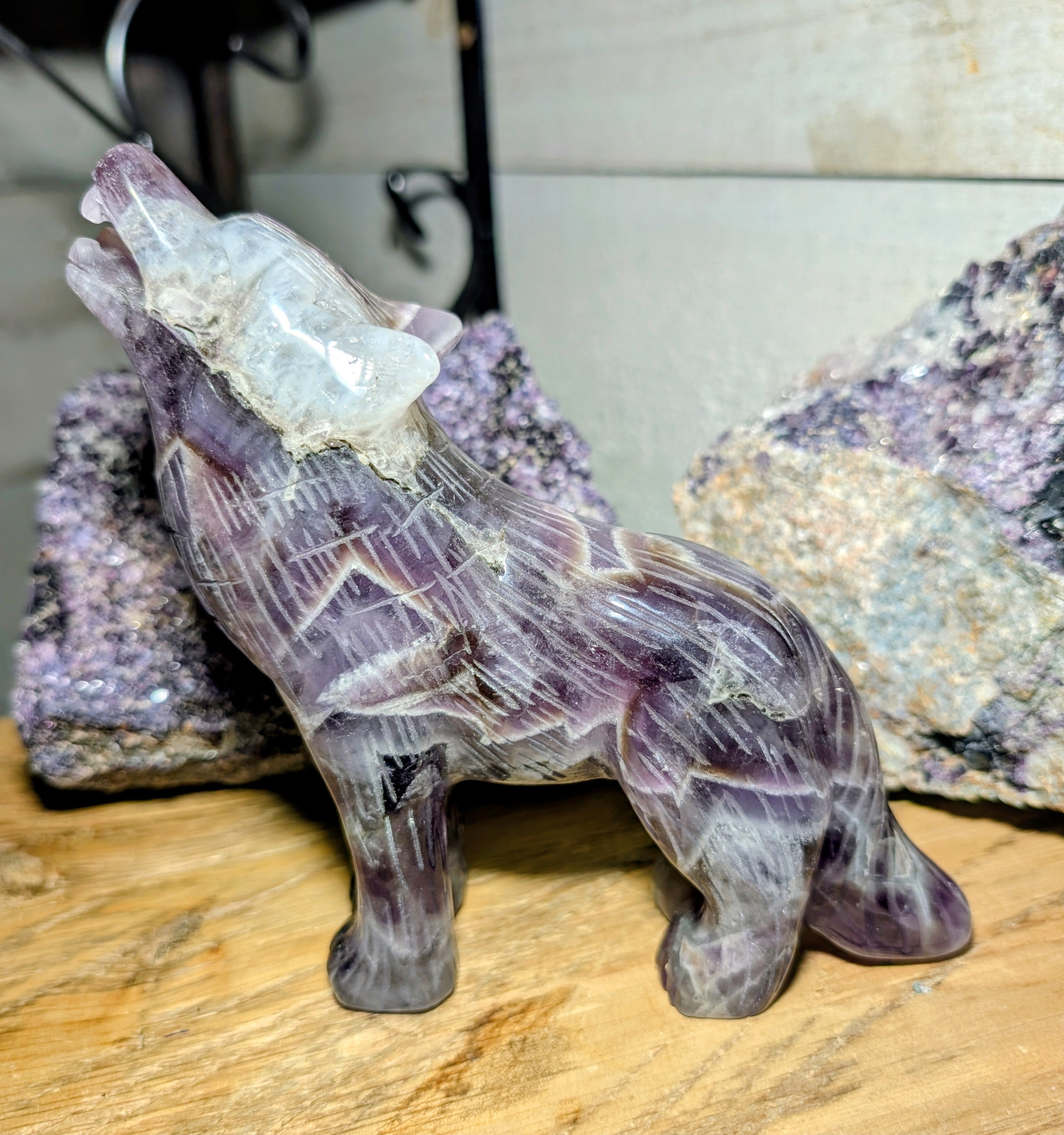 Crystal Wolf Amethyst