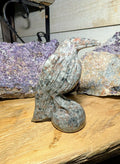 Canadian Flame Stone, Yooperlite Crystal Raven