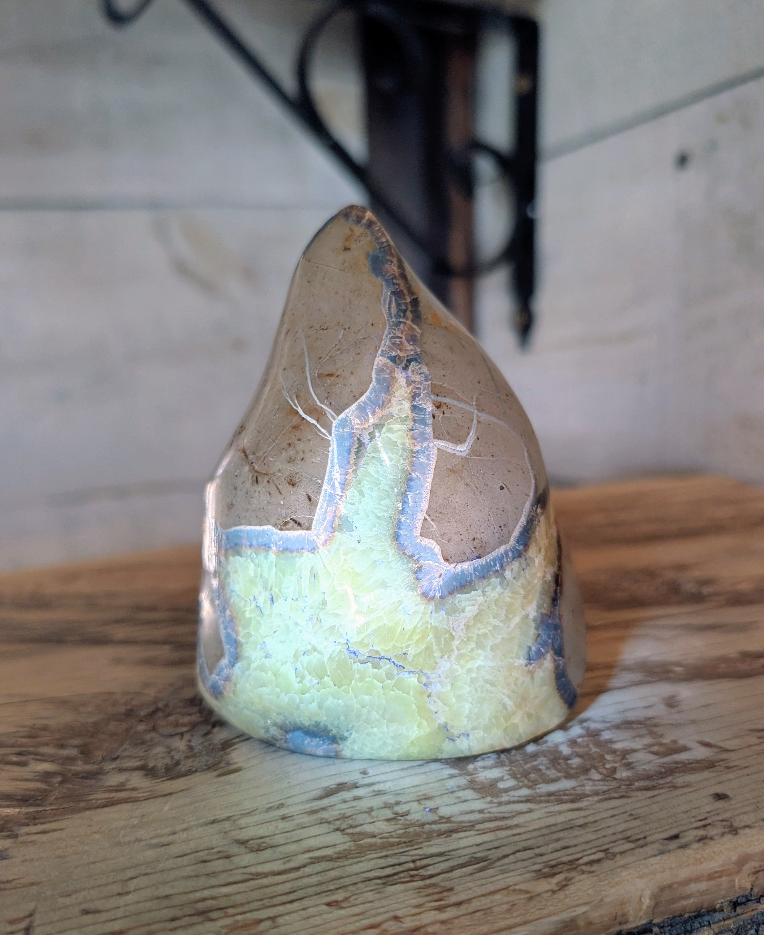 Crystal Flame Canadian Septarium, Dragon Stone