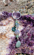 Artisanal Crystal Key Chain