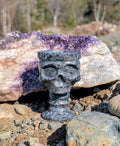 Crystal Skull Chalice Larvikite