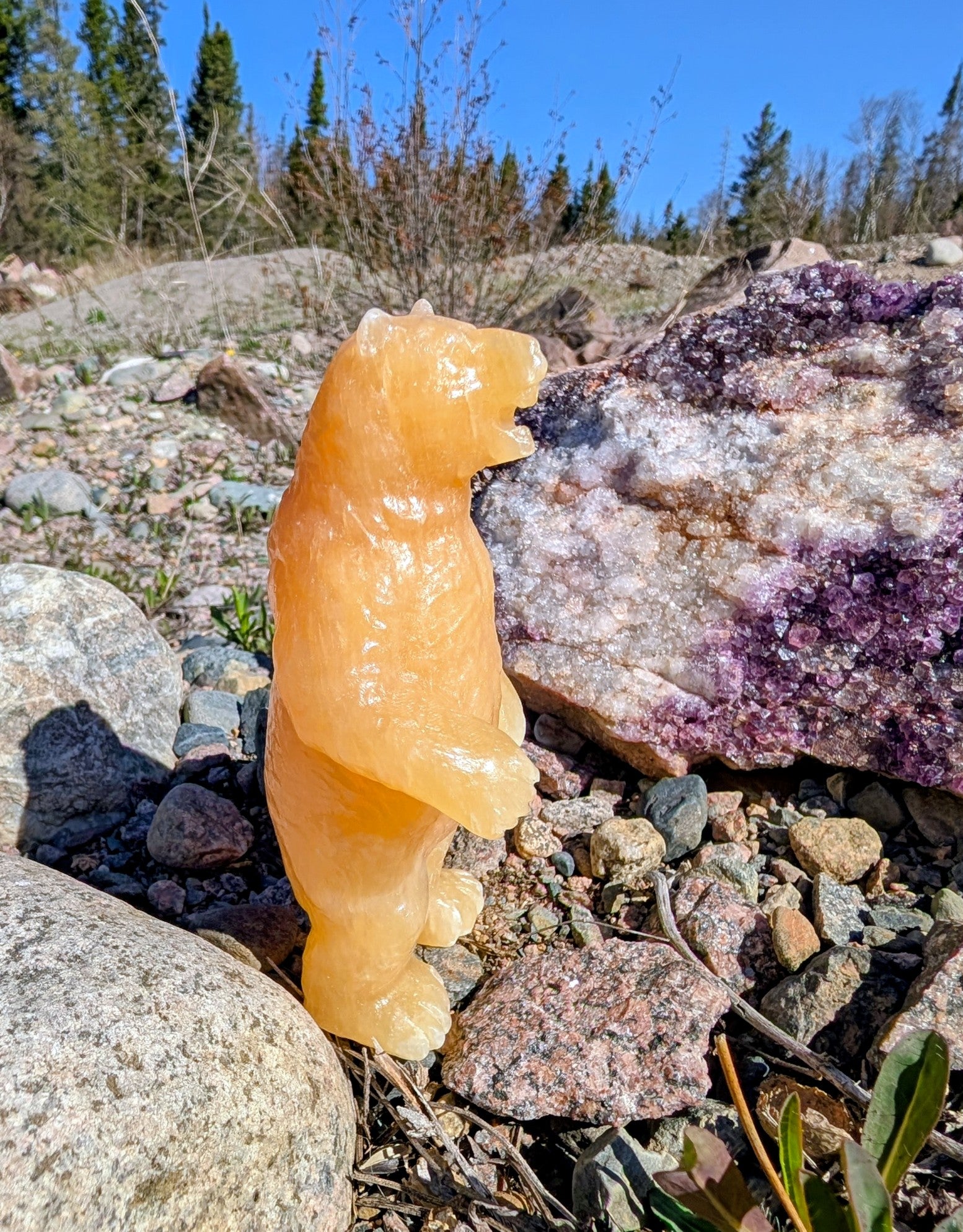 Crystal Bear Calcite