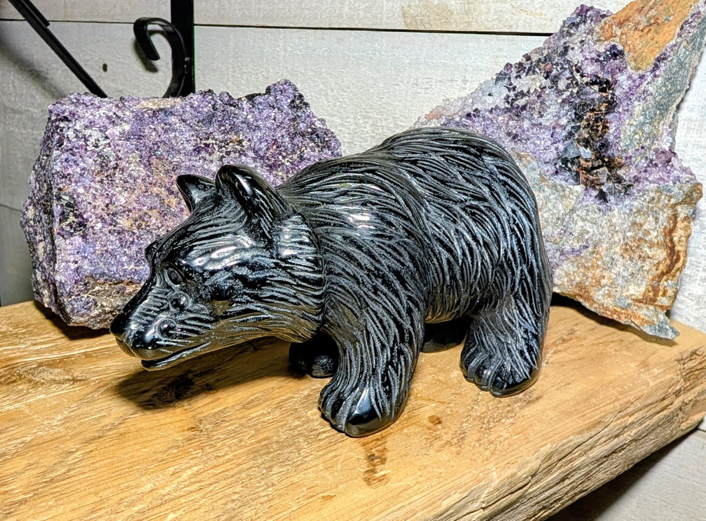 Crystal Bear Obsidian
