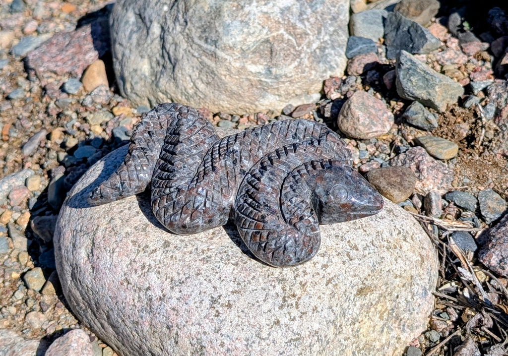 Crystal Snake Canadian Flame Stone, Yooperlite