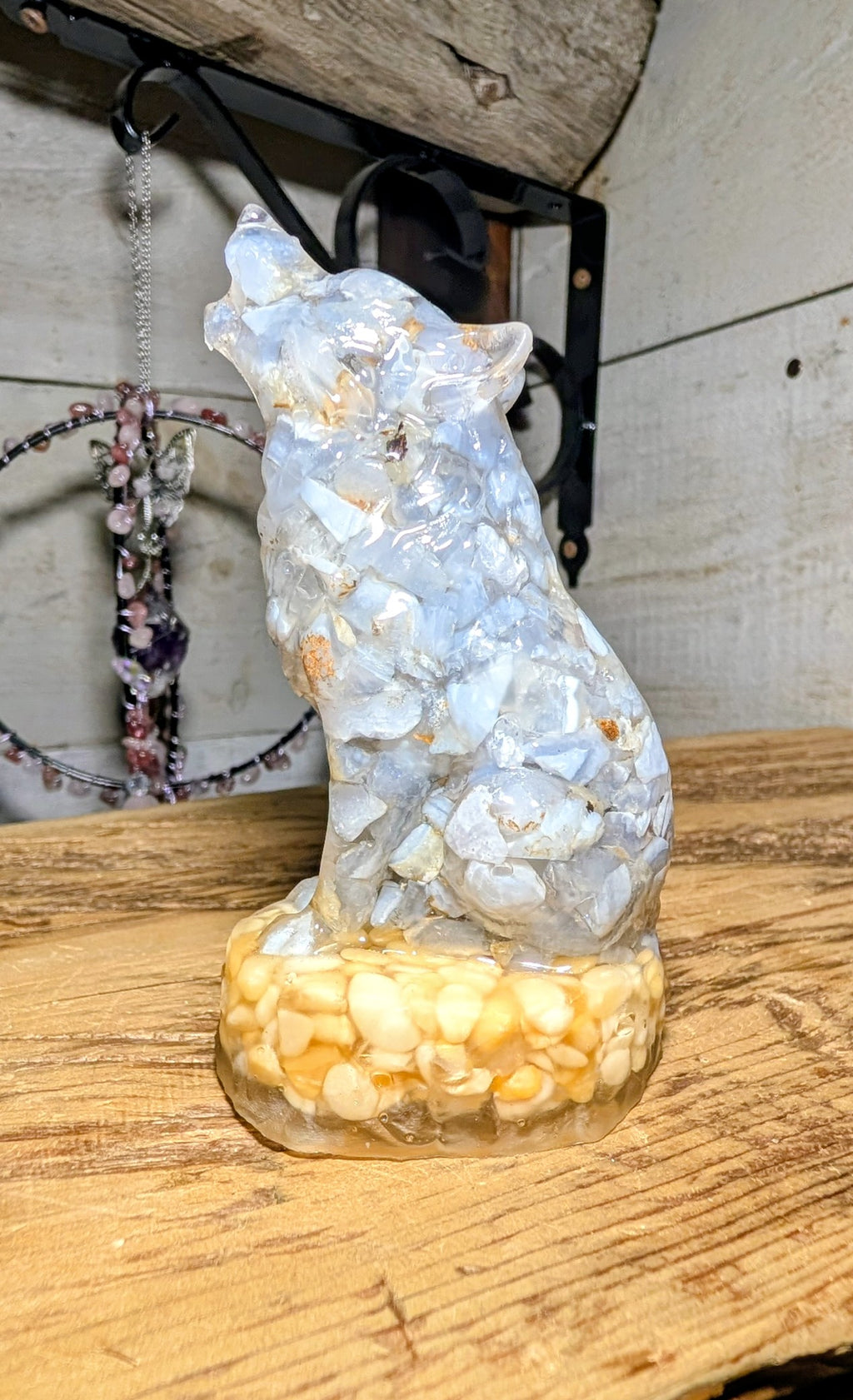 Artisanal Crystal Wolf