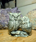 Crystal Jasper Owls
