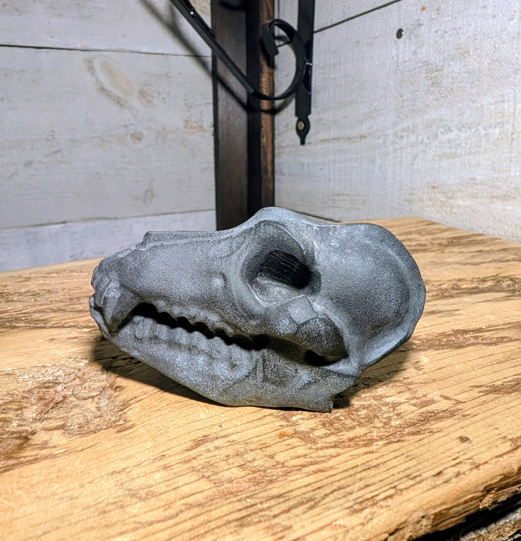 Crystal Wolf Head Obsidian