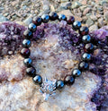 Bespoke Wolf Charm Crystal Bracelet