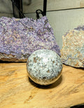 Canadian Flame Stone, Yooperlite Crystal Candle Holder