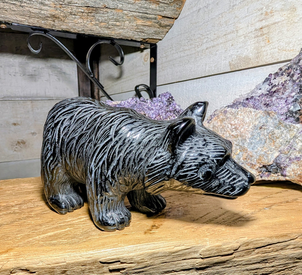 Crystal Bear Obsidian