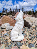 Crystal Wolf White Jade, Calcite