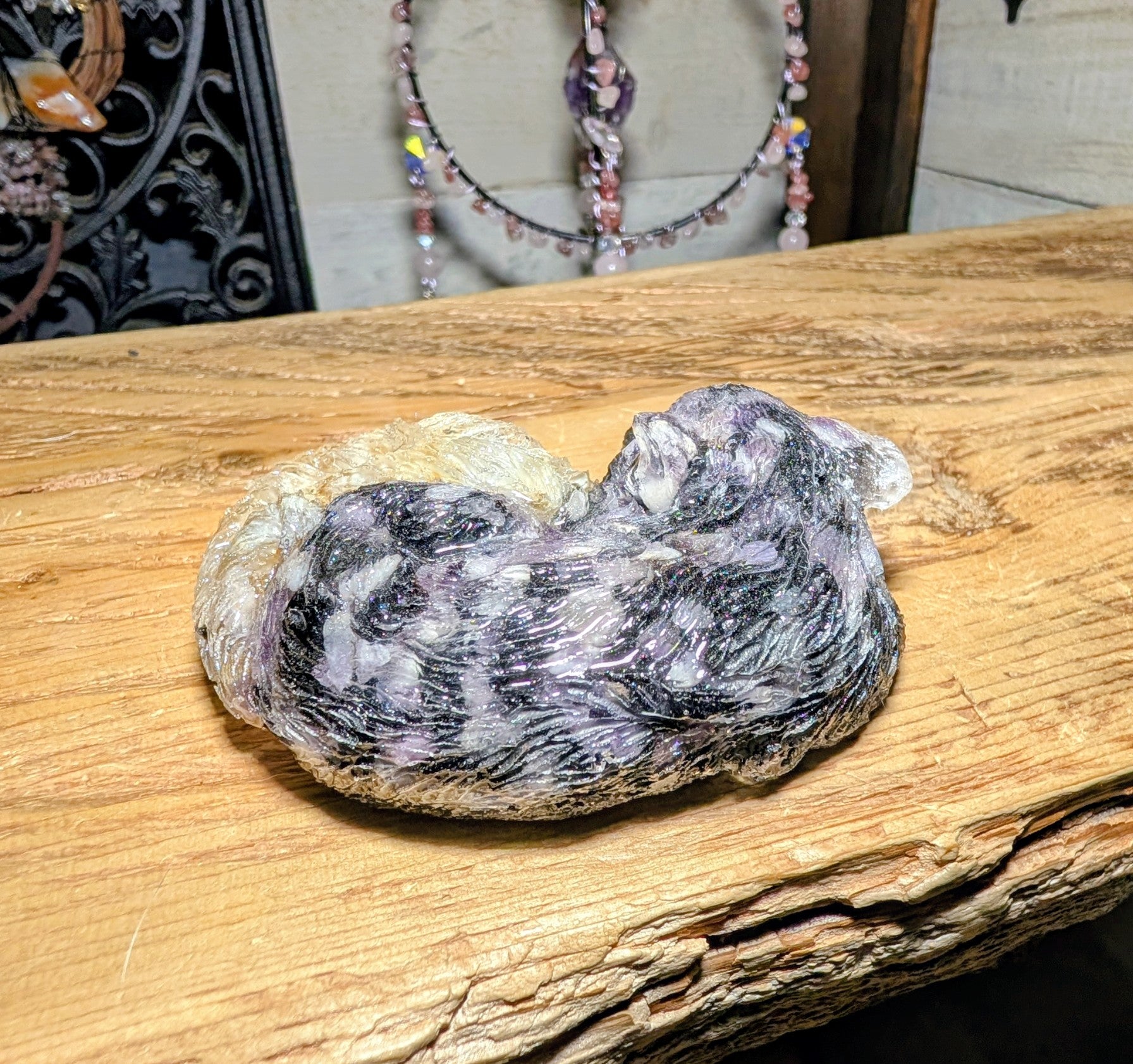 Artisanal Crystal 9 Tail Fox